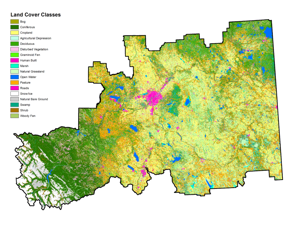 Central Alberta land cover classification Fiera Biological Consulting